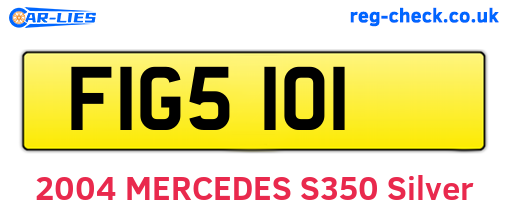 FIG5101 are the vehicle registration plates.