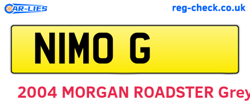 N1MOG are the vehicle registration plates.