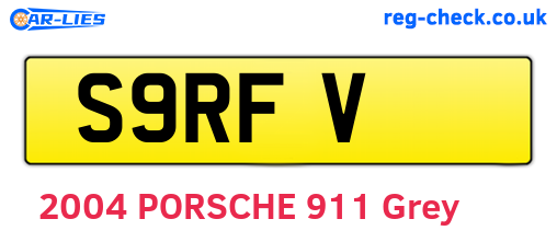 S9RFV are the vehicle registration plates.