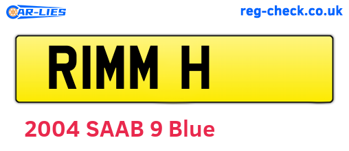 R1MMH are the vehicle registration plates.
