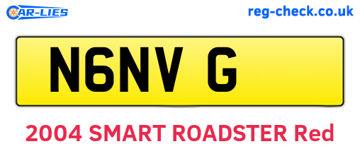 N6NVG are the vehicle registration plates.