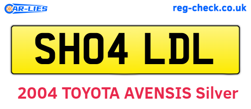 SH04LDL are the vehicle registration plates.