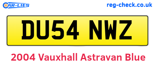 2004 Vauxhall Astravan envoy cdti Blue (DU54NWZ)