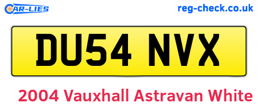 2004 Vauxhall Astravan envoy cdti White (DU54NVX)