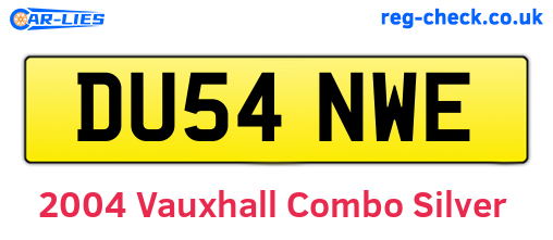 2004 Vauxhall Combo 2000 cdti 16v Silver (DU54NWE)