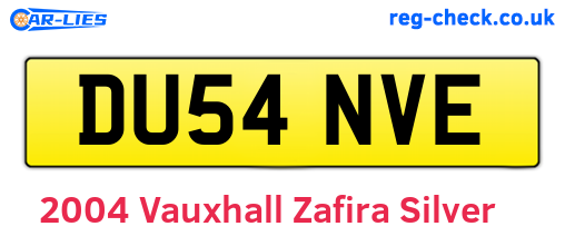 2004 Vauxhall Zafira life Silver (DU54NVE)