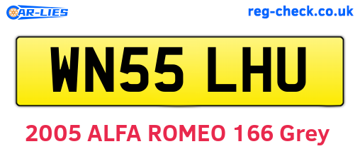 WN55LHU are the vehicle registration plates.