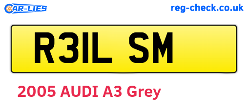 R31LSM are the vehicle registration plates.