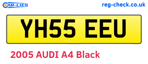 YH55EEU are the vehicle registration plates.