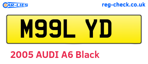M99LYD are the vehicle registration plates.