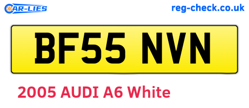 BF55NVN are the vehicle registration plates.
