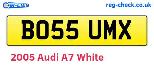 White 2005 Audi A7 (BO55UMX)