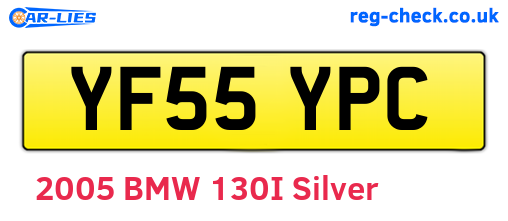 YF55YPC are the vehicle registration plates.