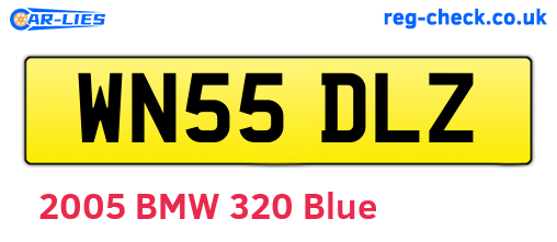WN55DLZ are the vehicle registration plates.