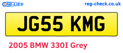 JG55KMG are the vehicle registration plates.