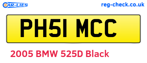 PH51MCC are the vehicle registration plates.