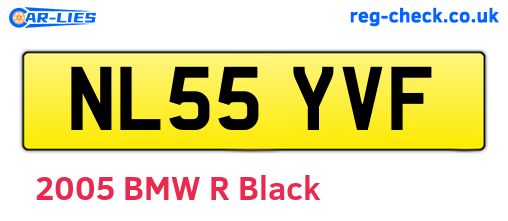 NL55YVF are the vehicle registration plates.
