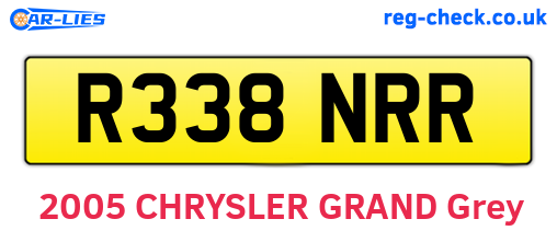 R338NRR are the vehicle registration plates.