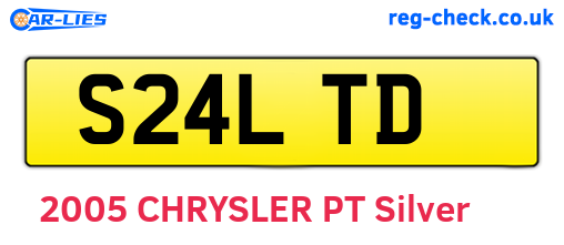 S24LTD are the vehicle registration plates.