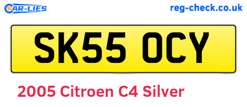 Silver 2005 Citroen C4 (SK55OCY)