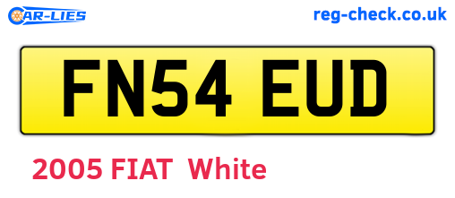 FN54EUD are the vehicle registration plates.
