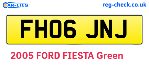 FH06JNJ are the vehicle registration plates.