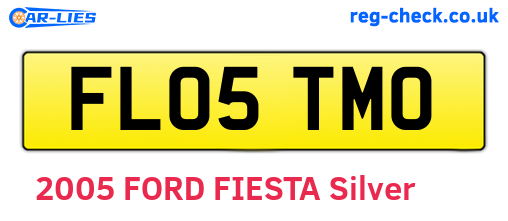FL05TMO are the vehicle registration plates.