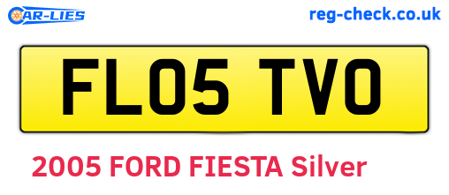 FL05TVO are the vehicle registration plates.