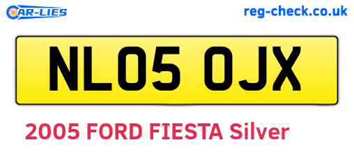 NL05OJX are the vehicle registration plates.