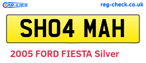 SH04MAH are the vehicle registration plates.