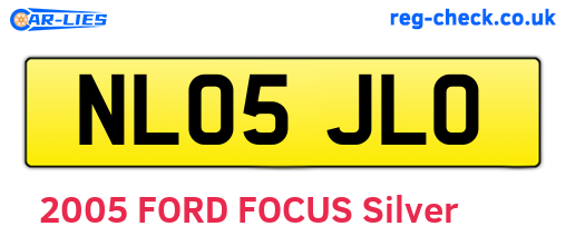 NL05JLO are the vehicle registration plates.