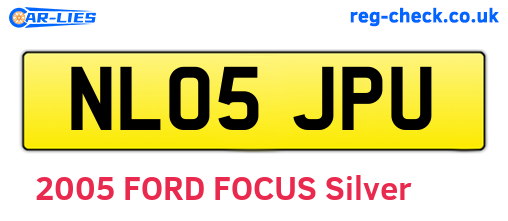 NL05JPU are the vehicle registration plates.