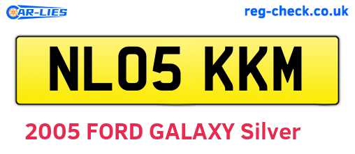 NL05KKM are the vehicle registration plates.