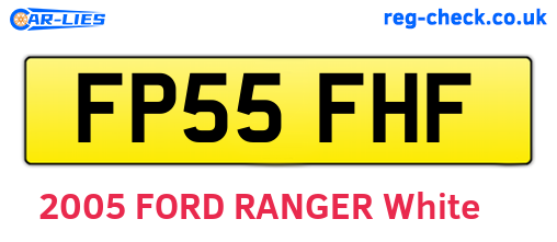 FP55FHF are the vehicle registration plates.