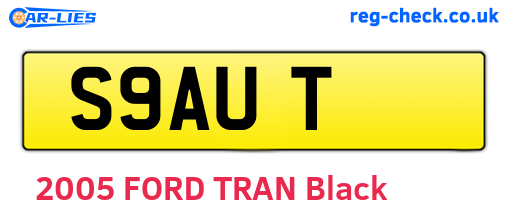 S9AUT are the vehicle registration plates.