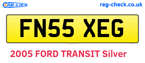 FN55XEG are the vehicle registration plates.
