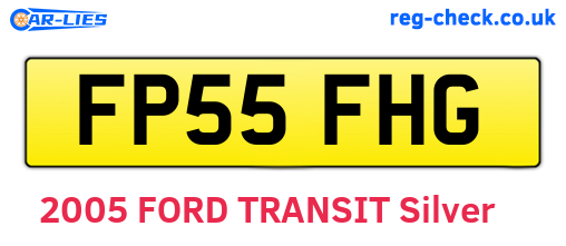 FP55FHG are the vehicle registration plates.