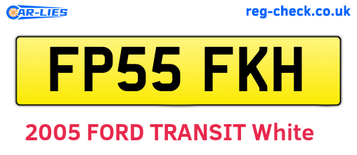 FP55FKH are the vehicle registration plates.