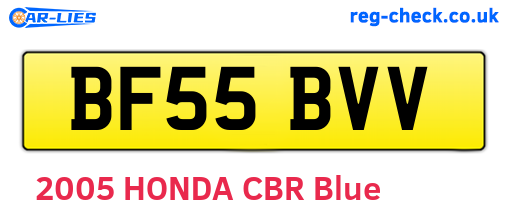 BF55BVV are the vehicle registration plates.