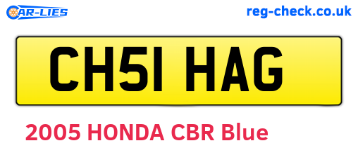CH51HAG are the vehicle registration plates.