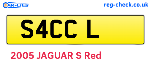 S4CCL are the vehicle registration plates.