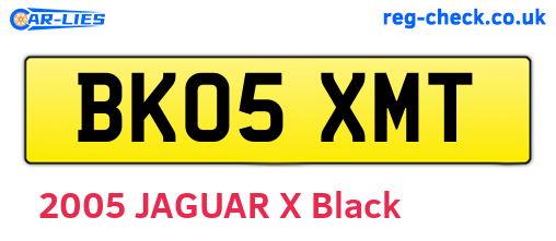 BK05XMT are the vehicle registration plates.