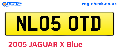 NL05OTD are the vehicle registration plates.