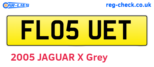 FL05UET are the vehicle registration plates.