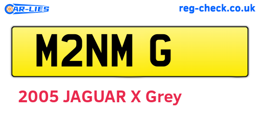 M2NMG are the vehicle registration plates.