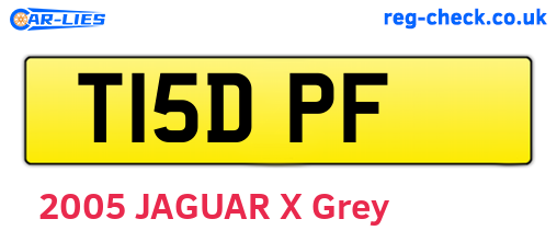T15DPF are the vehicle registration plates.