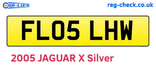 FL05LHW are the vehicle registration plates.
