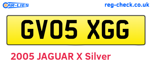 GV05XGG are the vehicle registration plates.