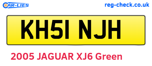 KH51NJH are the vehicle registration plates.