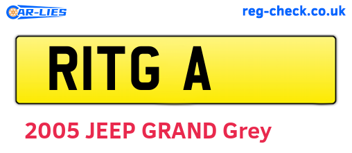 R1TGA are the vehicle registration plates.